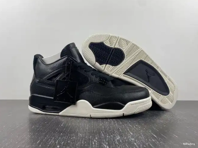 Rep TBK 819139-010 Black Hair Pony 4 Retro Jordan 0426